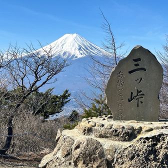 三ッ峠登頂〽️ 
最高の形でリベンジ！
前回、富士山は完全に雲の中でしたから😶‍🌫️
ただ、五重塔からここまで誰にも会わず。山頂も貸切状態。めっちゃ贅沢な時間でした。