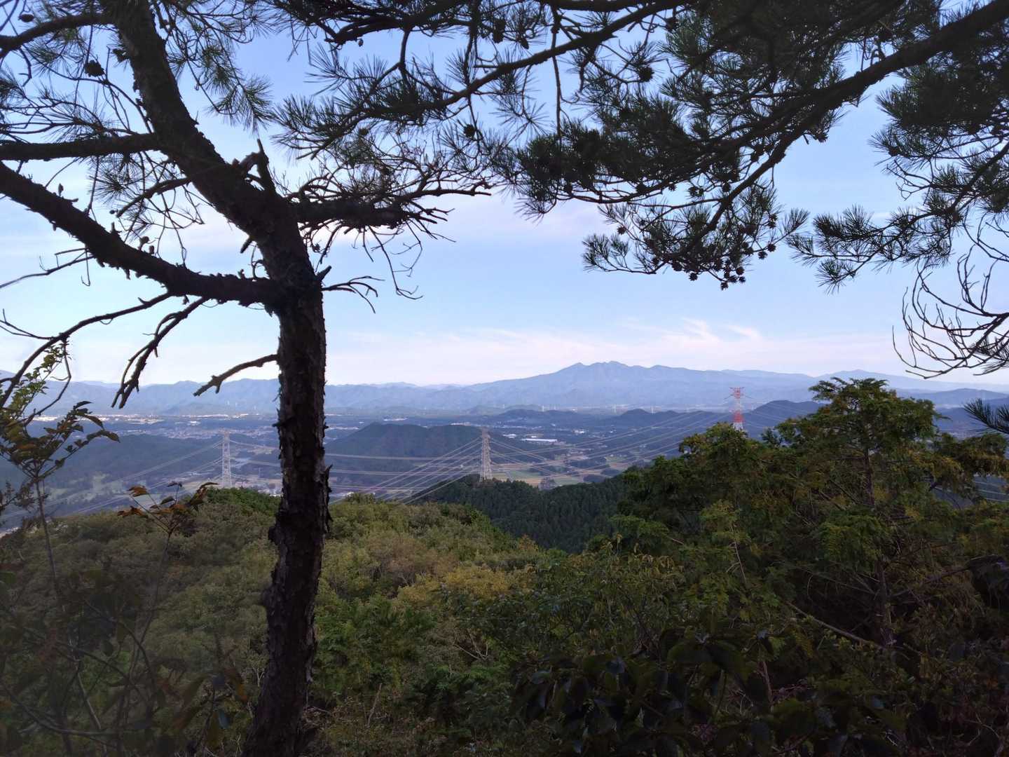 宇都宮市森林公園駐車場登山口-手岡峠-長倉山 周回コースの写真