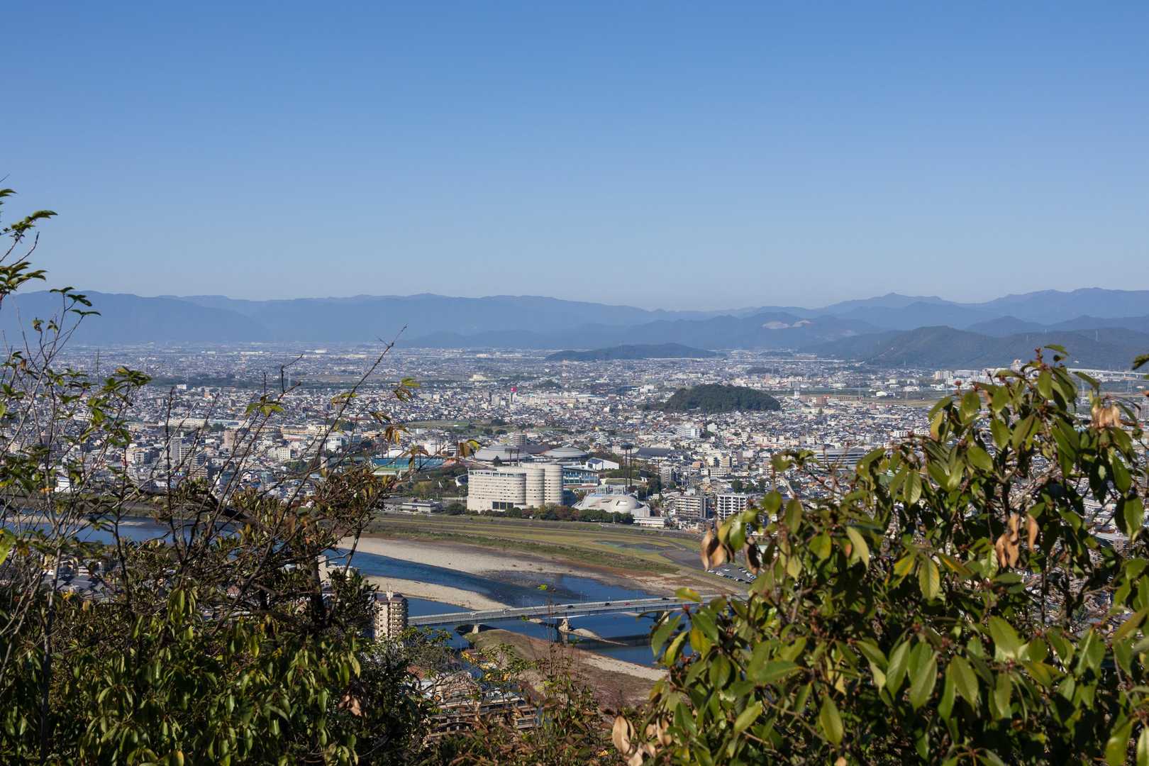 途中の眺望地点
北西側