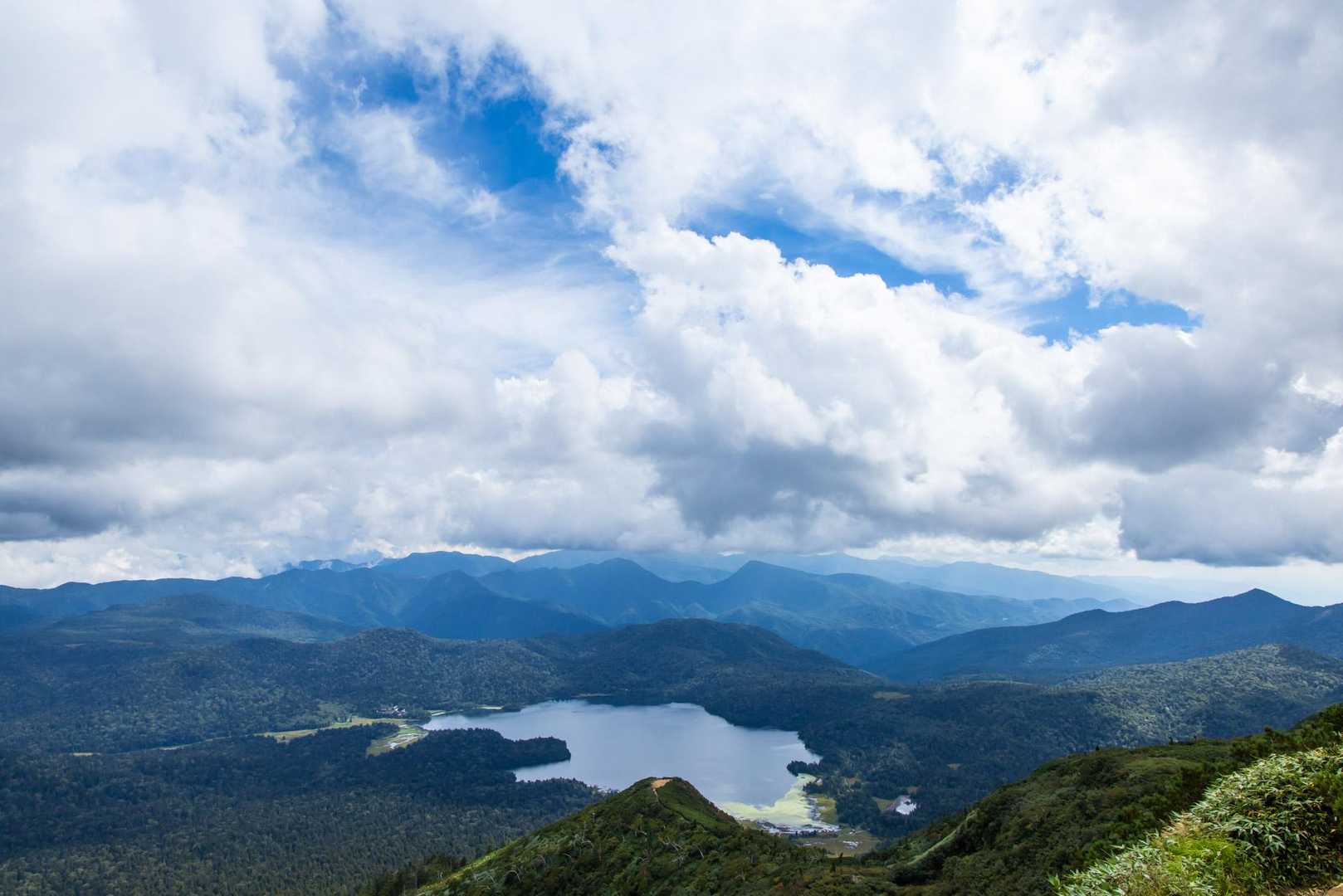 御池登山口-広沢田代-熊沢田代-燧ヶ岳-長英新道分岐 縦走コースの写真