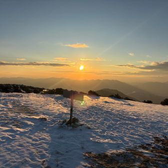フトウガ峰の看板