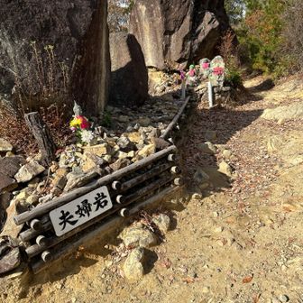 夫婦岩
いつもは休憩するけど、今日は体調が良いので休憩無し