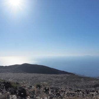 きらきらした海を眺めながら歩くのがとても気持ちがよい