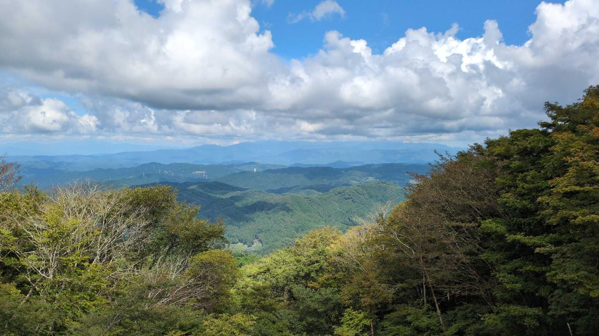 富士見峠からの恵那山？