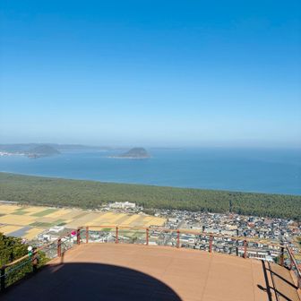 黄砂の影響で少し霞んでいますが👌