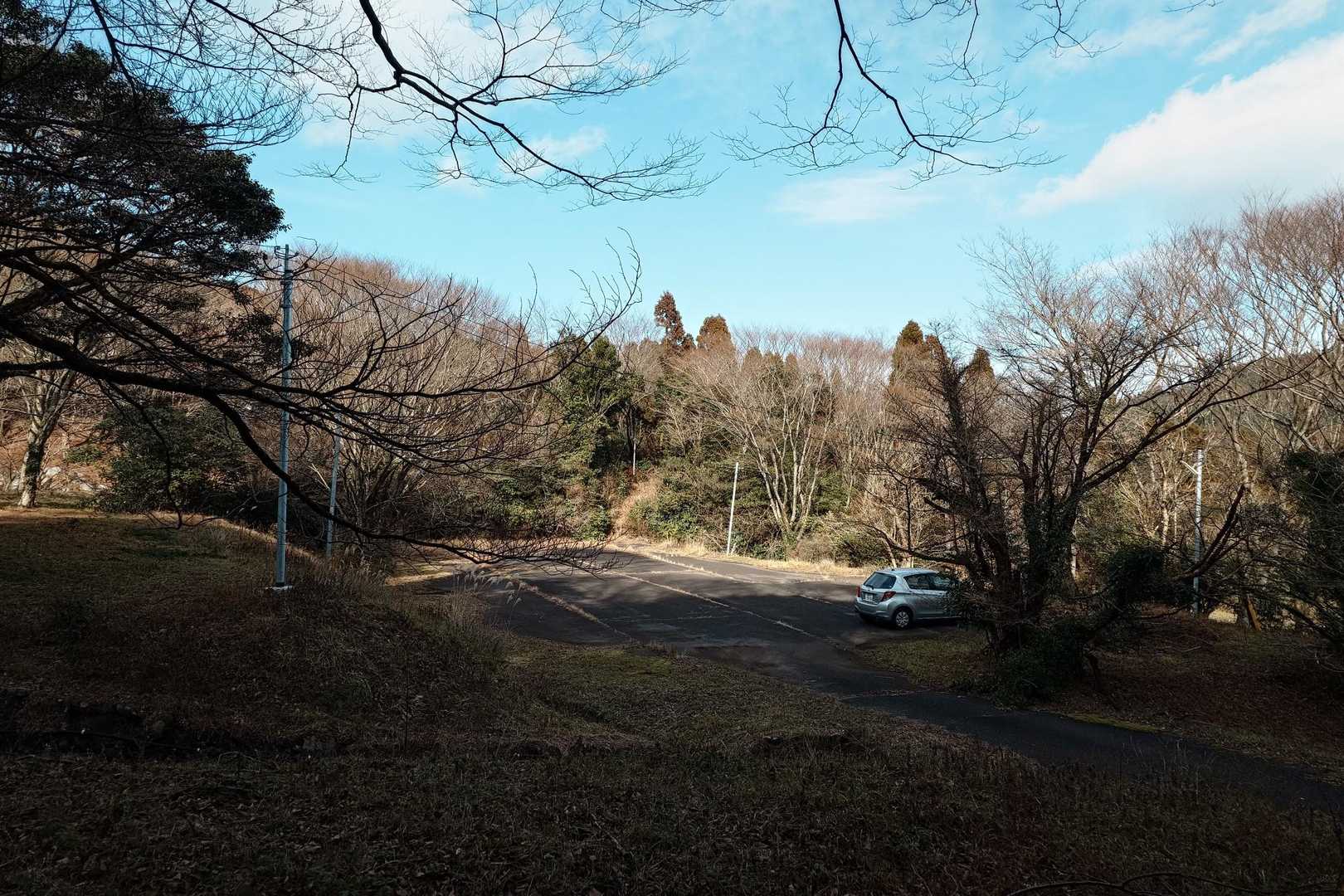 まあ、この時間ですから？
ポツンと１台