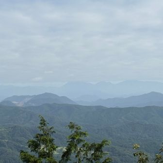 日光連山が見えました