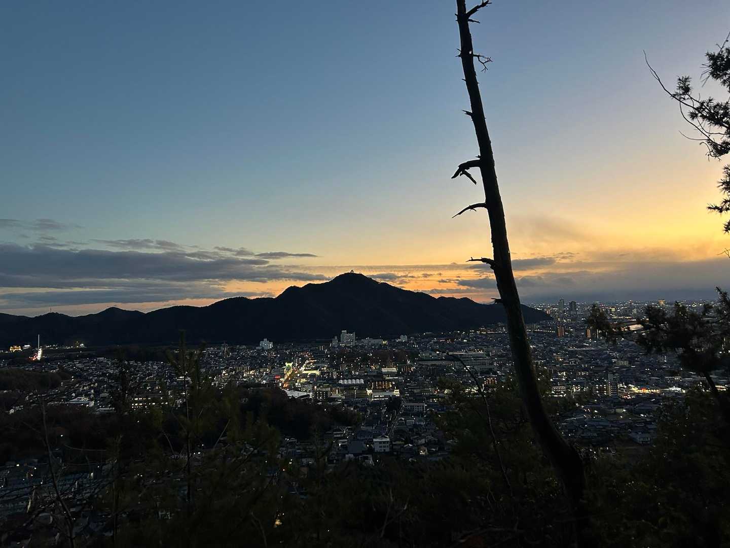 百々ヶ峰 往復コースの写真