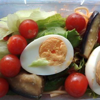 手作りランチの☀️🍴
冷製パスタ