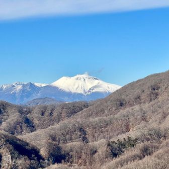 ここからも浅間山！