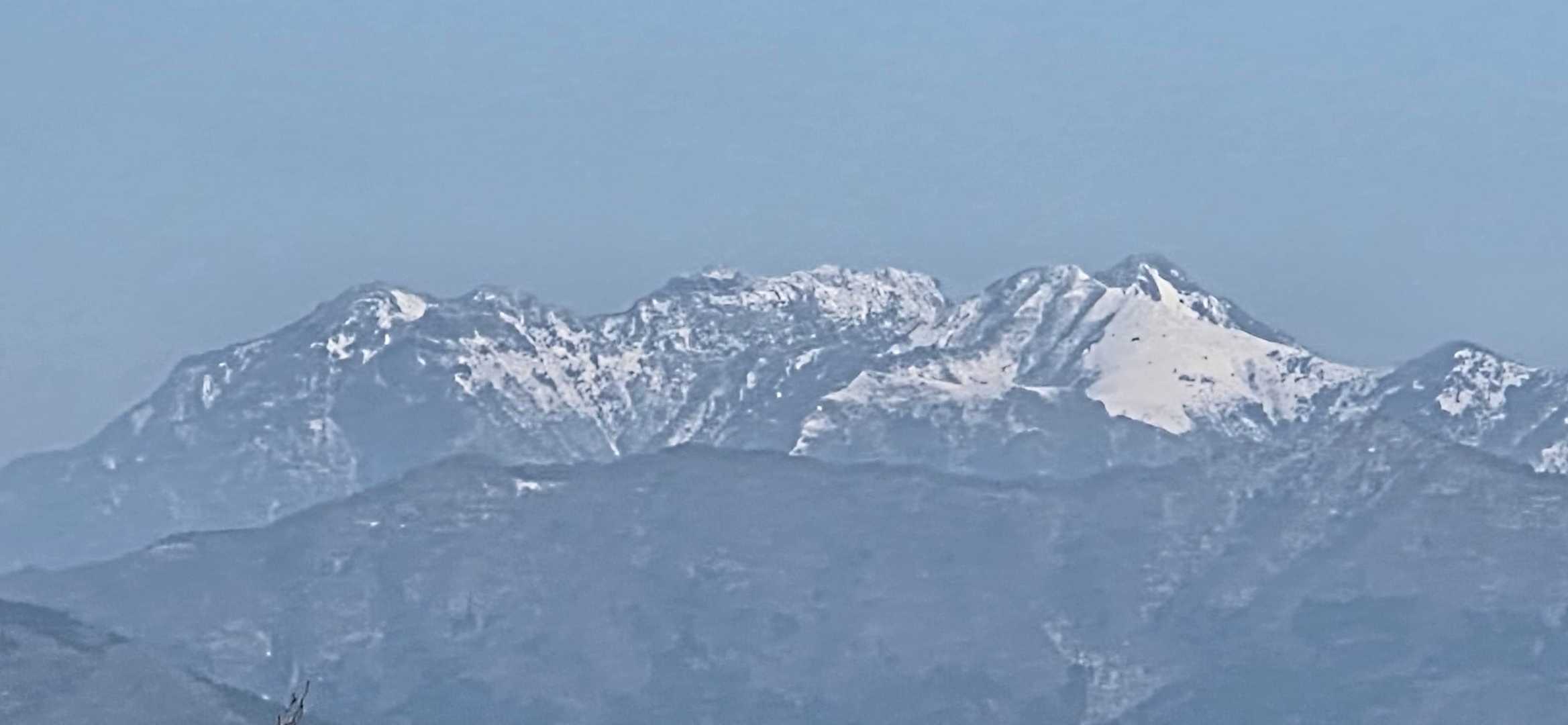 湧水登山口-水の元登山口-風穴登山口-皿ヶ嶺 往復コースの写真