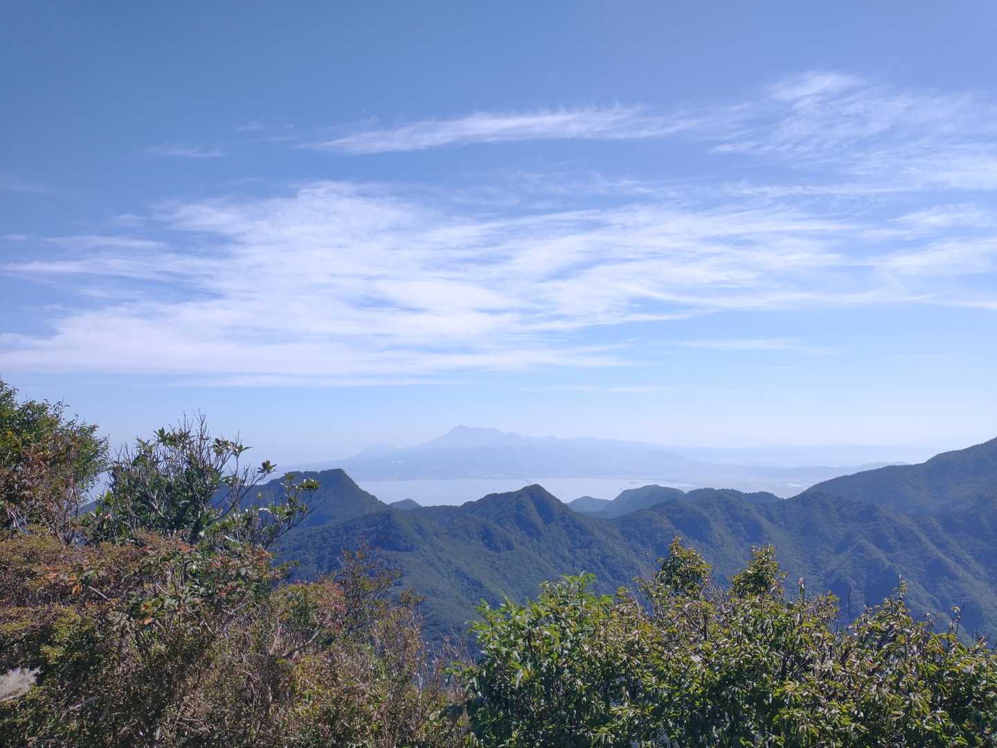 黒木登山口-経ヶ岳-舞岳-舞岳・経ヶ岳登山口 周回コースの写真