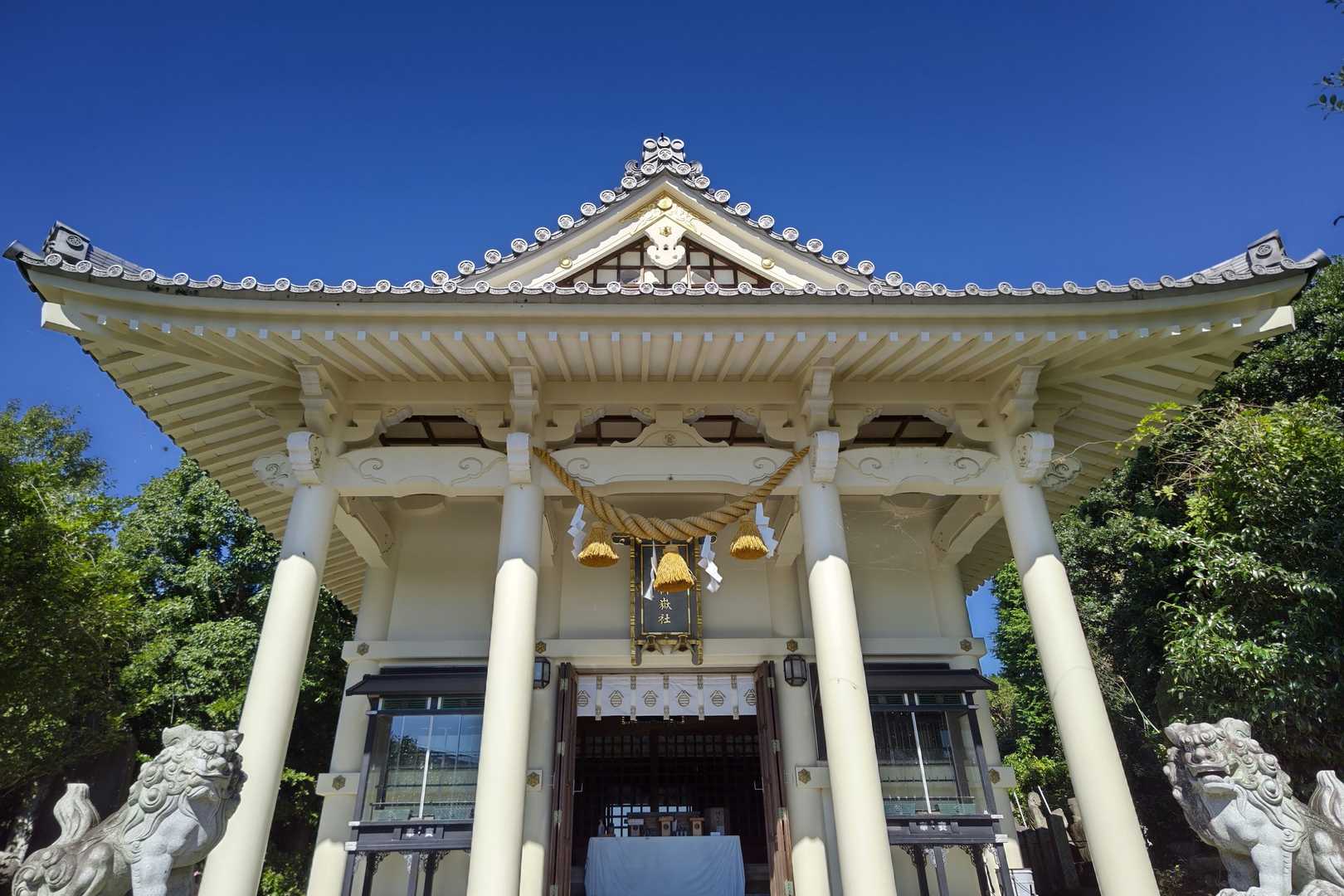 御岳山山頂にある御嶽社