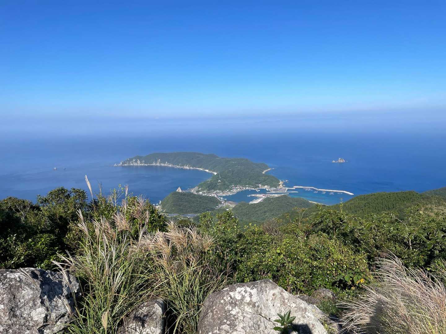 美しい海。