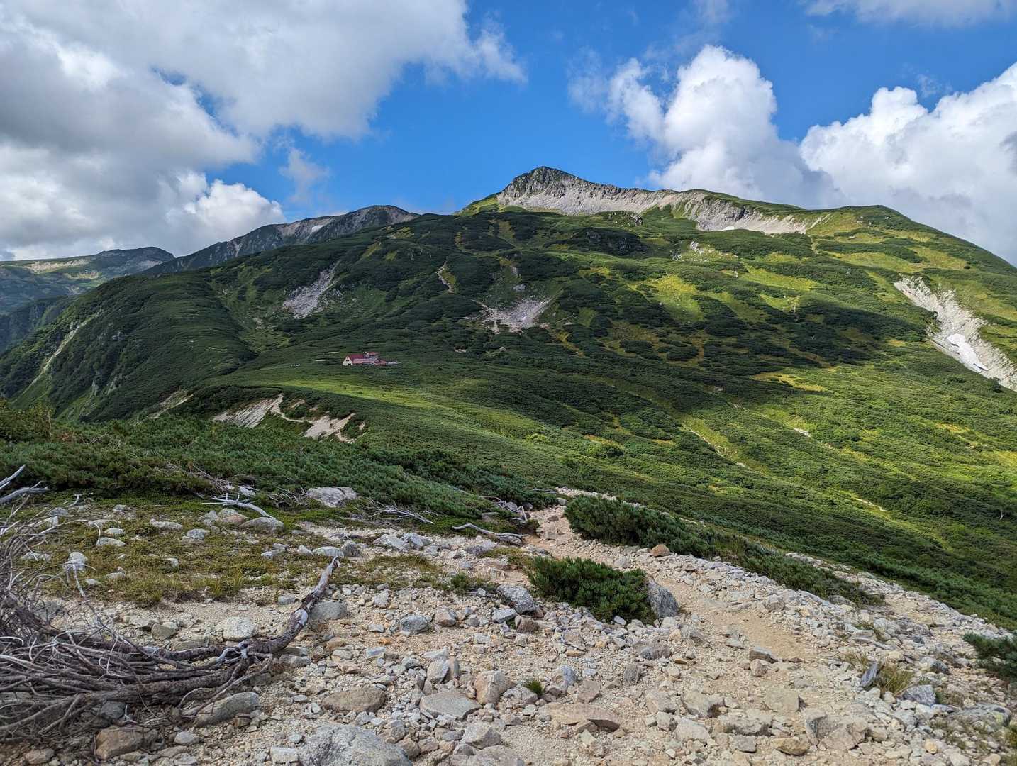 双六岳-丸山-三俣蓮華岳-鷲羽岳 周回コースの写真