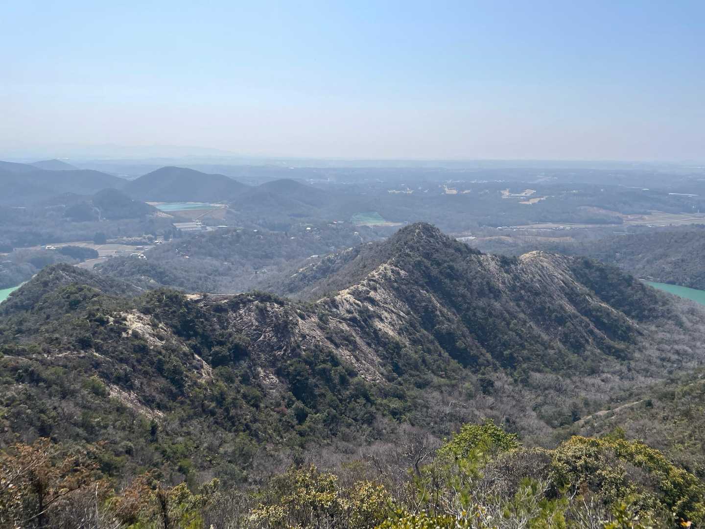 山口登山口-大坂山取付き-P186-P320-大坂山-背山 周回コースの写真