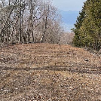 風巻山頂は山頂感ゼロ