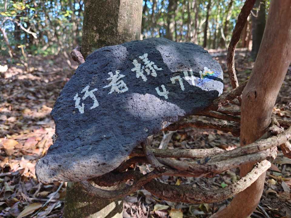 ここは眺望なく、残念😅