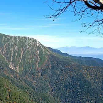 常念＆前常念
．．．三股サーキットだとあの稜線を登る(か下る)