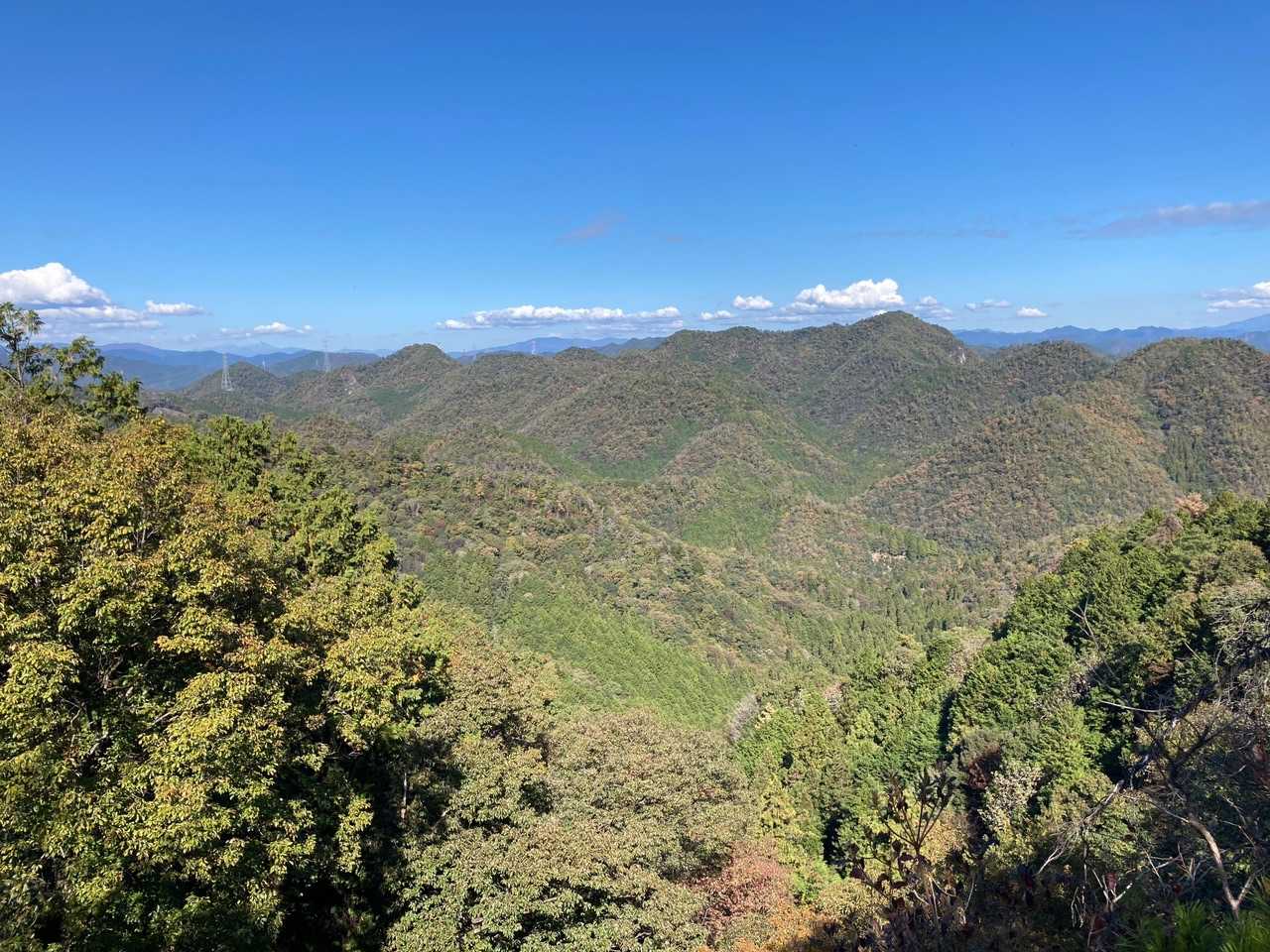 開けたところ
遠くに乗鞍岳
