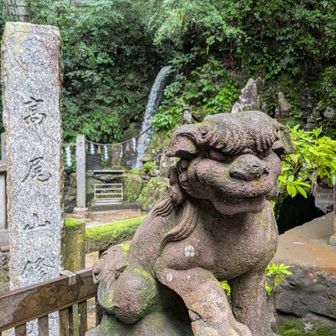 琵琶滝に立ち寄り。