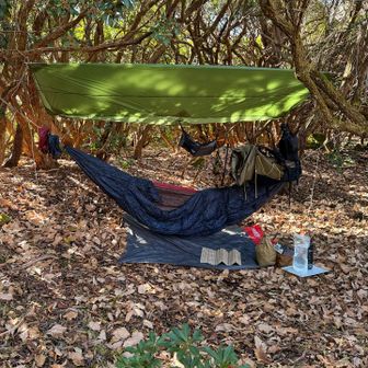 坊がつるにハンモック設営