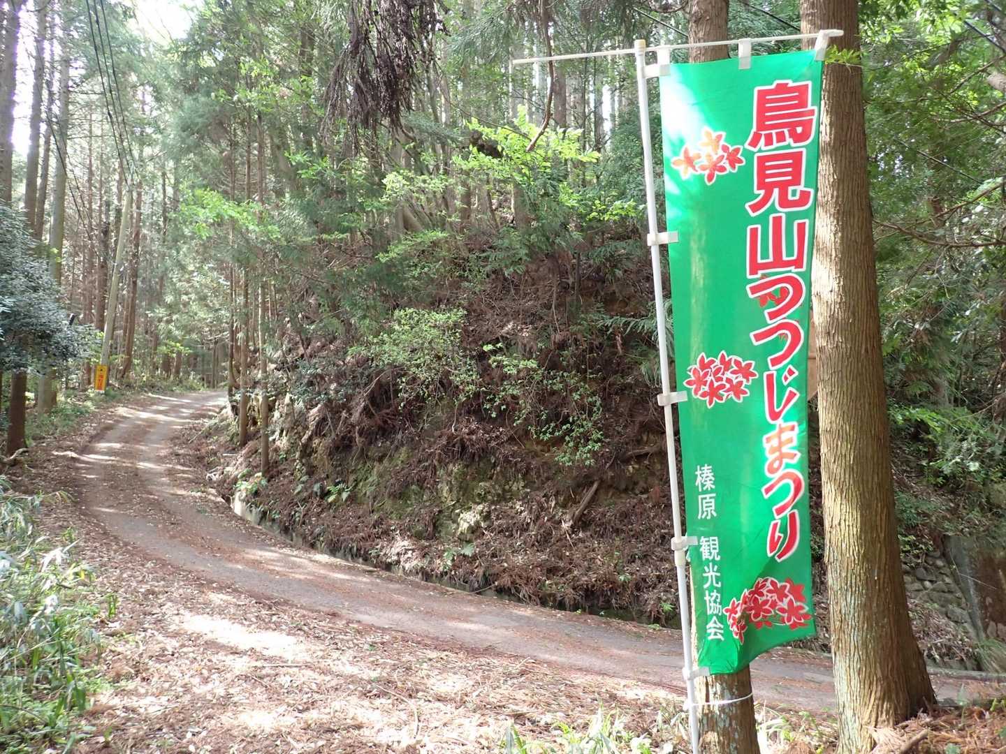 一度ロードに出ます
道標に従って少し進んで右に曲がると