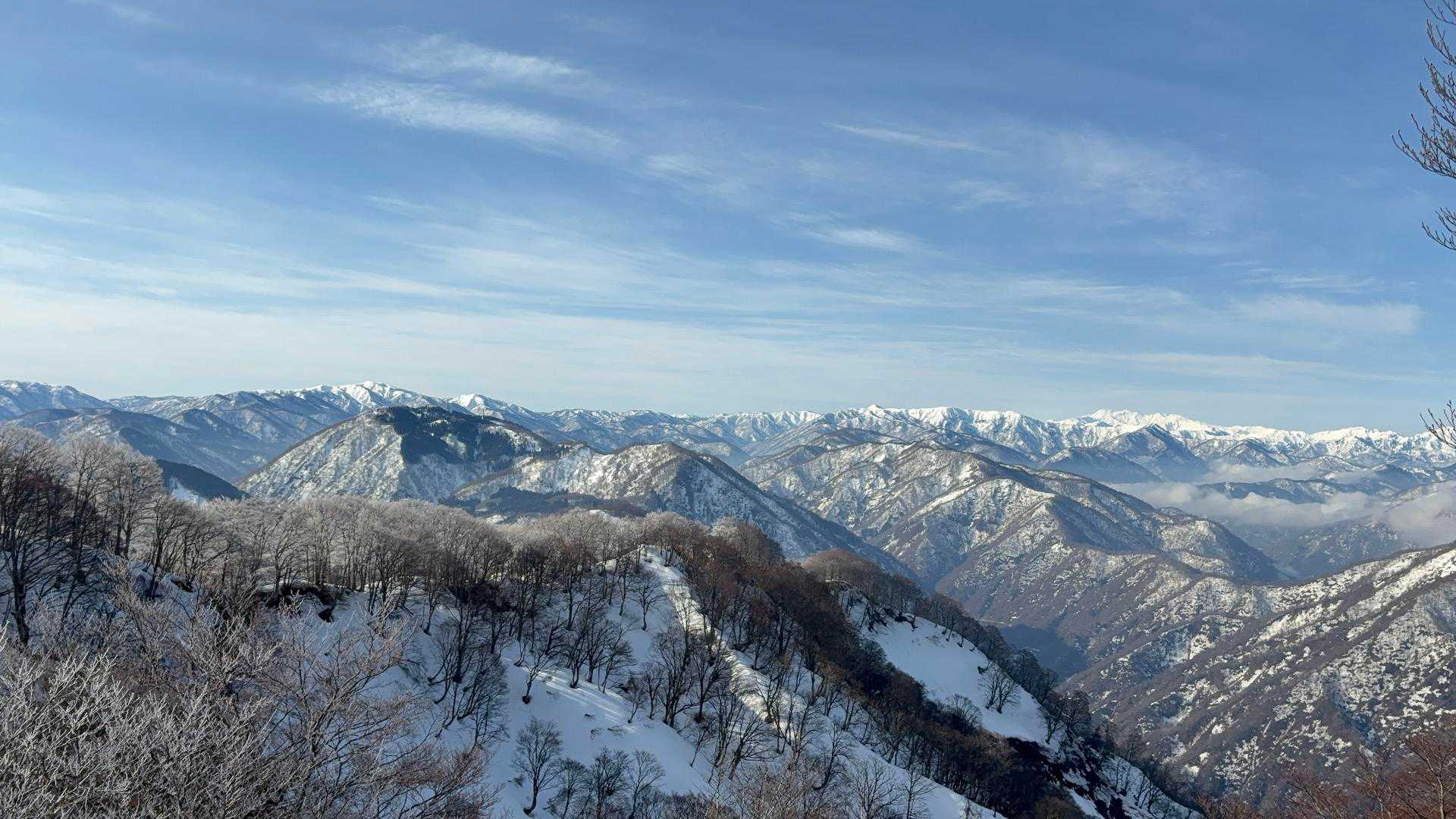 高場-牛岳 往復コースの写真