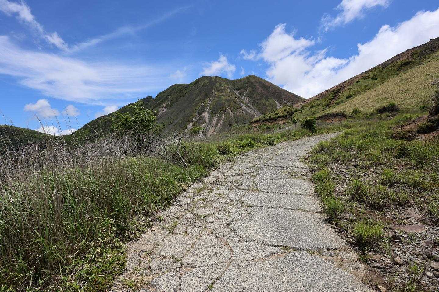 大曲登山口-諏蛾守越-三俣山 往復コースの写真