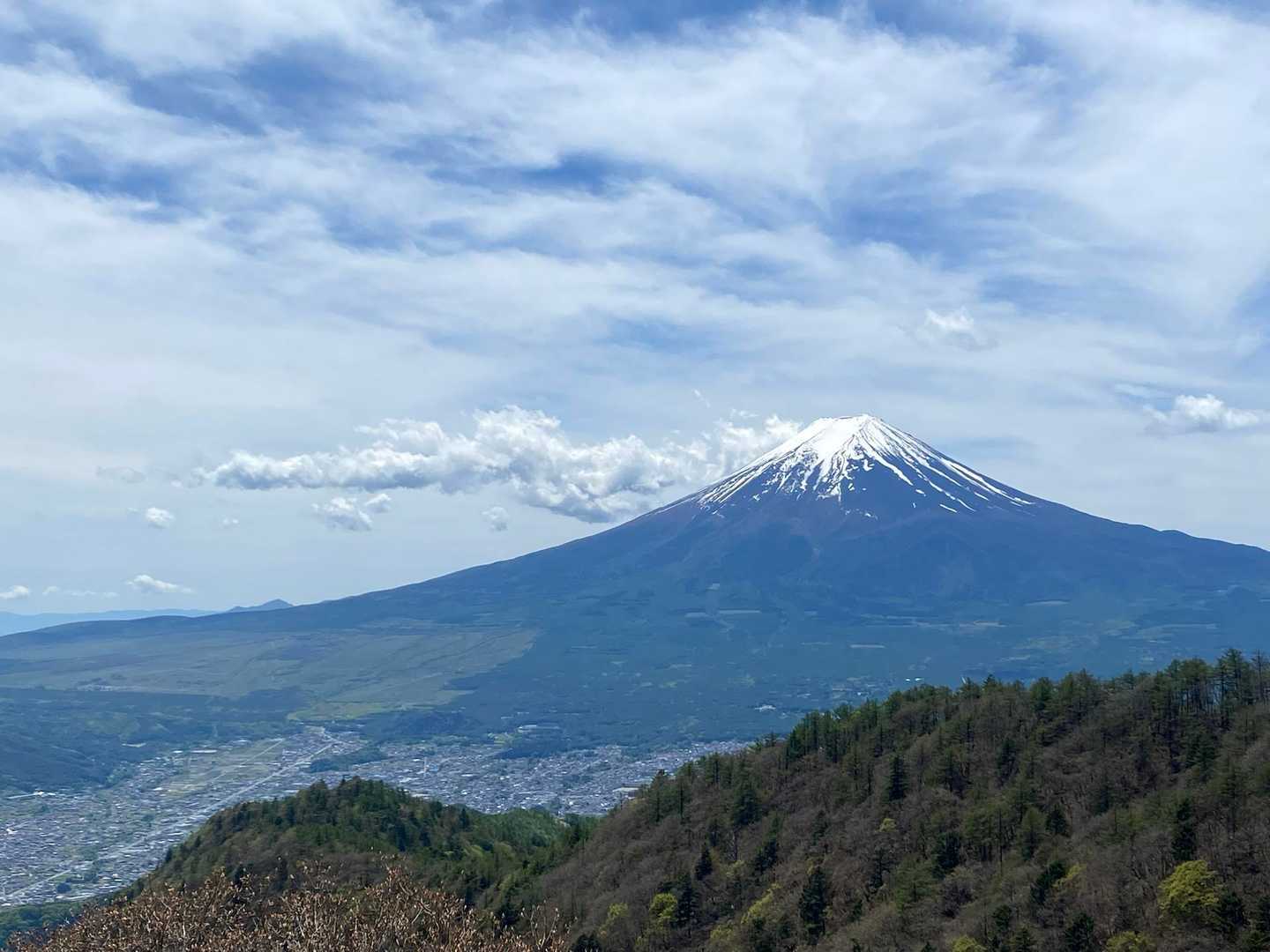 本日、最初の富士山🗻