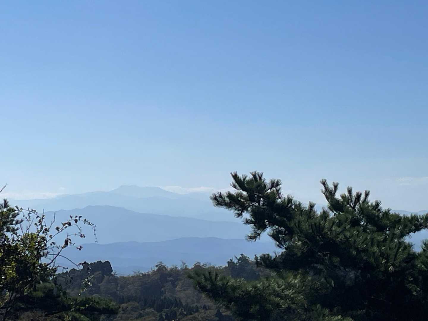 白山もうっすら