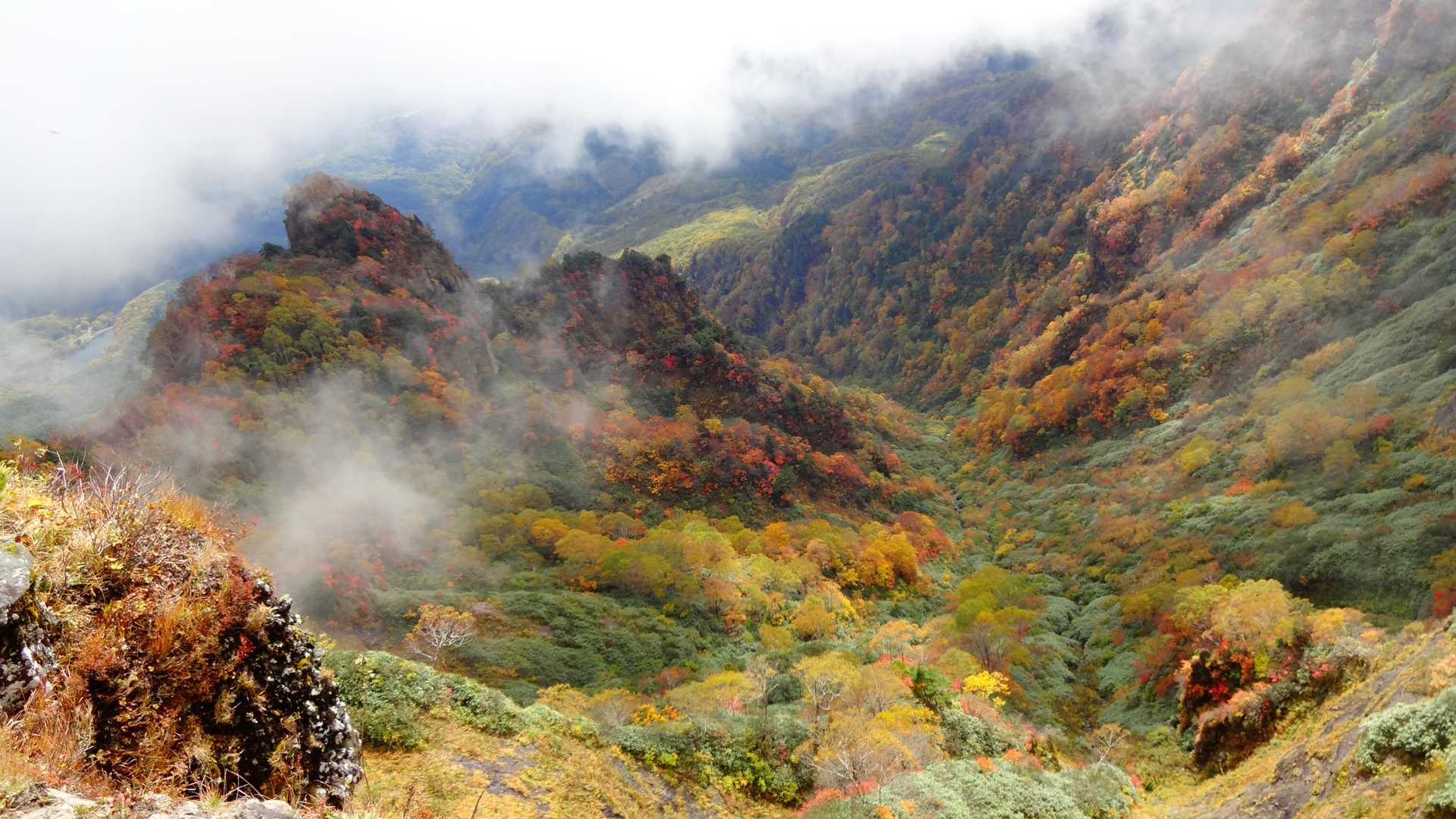 西岳登山口-第一峰-西岳-戸隠山-戸隠奥社 縦走コースの写真