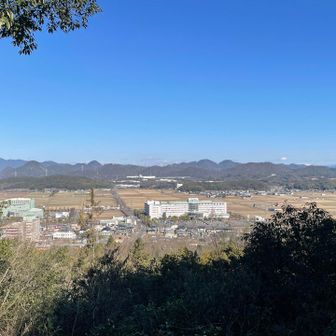 進むと北側の景色