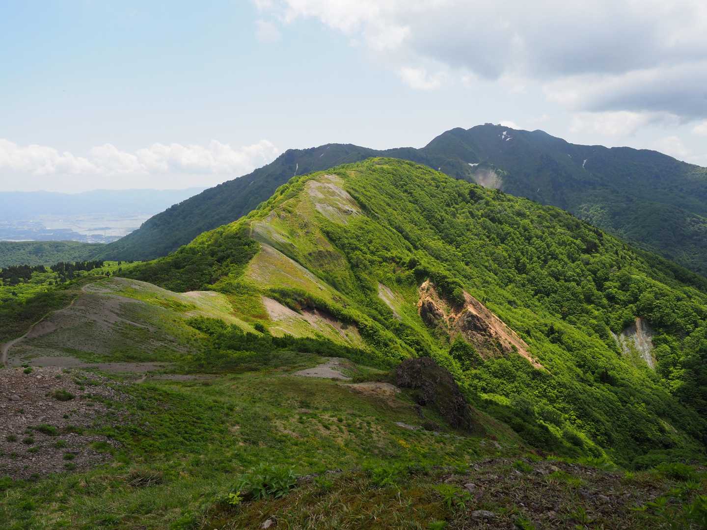 マトネ-真砂の峰-あやめ池-金北山-白雲台 縦走コースの写真