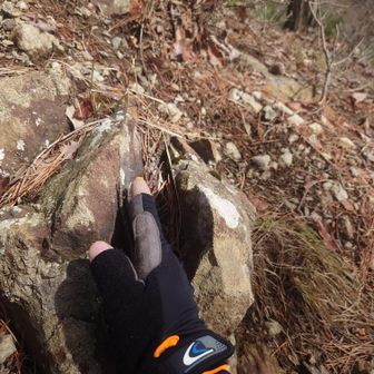 手刀で岩を割るꉂ🤣𐤔