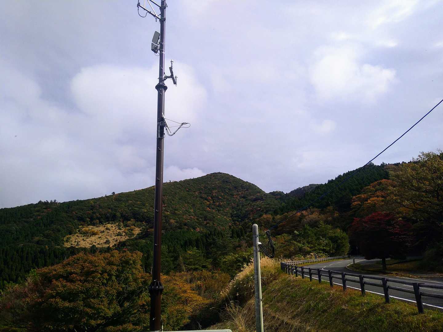 振り返ると登った栗野岳⛰？？