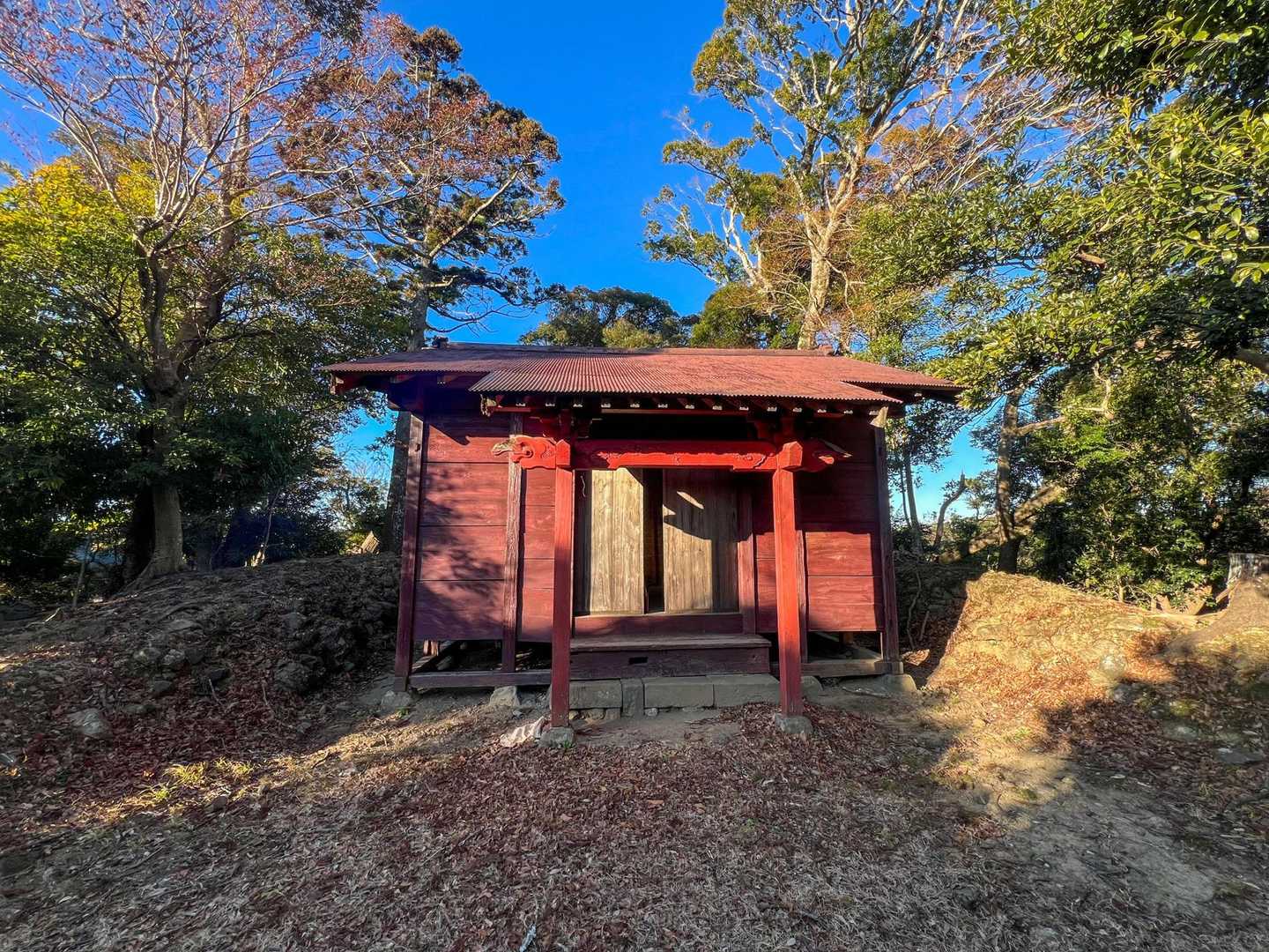愛宕山山頂。