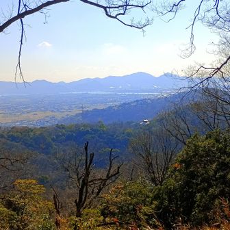 金甲山が見えた。