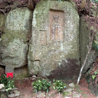 阿対の石仏