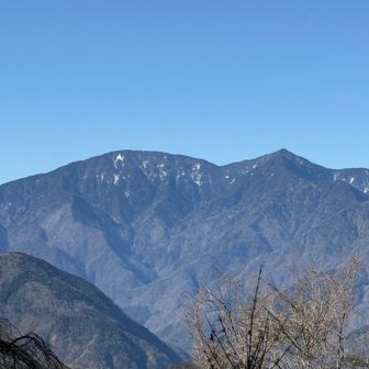 去年登った布引山→笊ヶ岳
ホンマにしんどい山