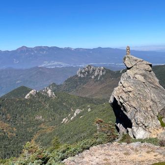 金峰山小屋から八ヶ岳