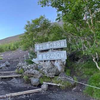 さあ、登山開始です