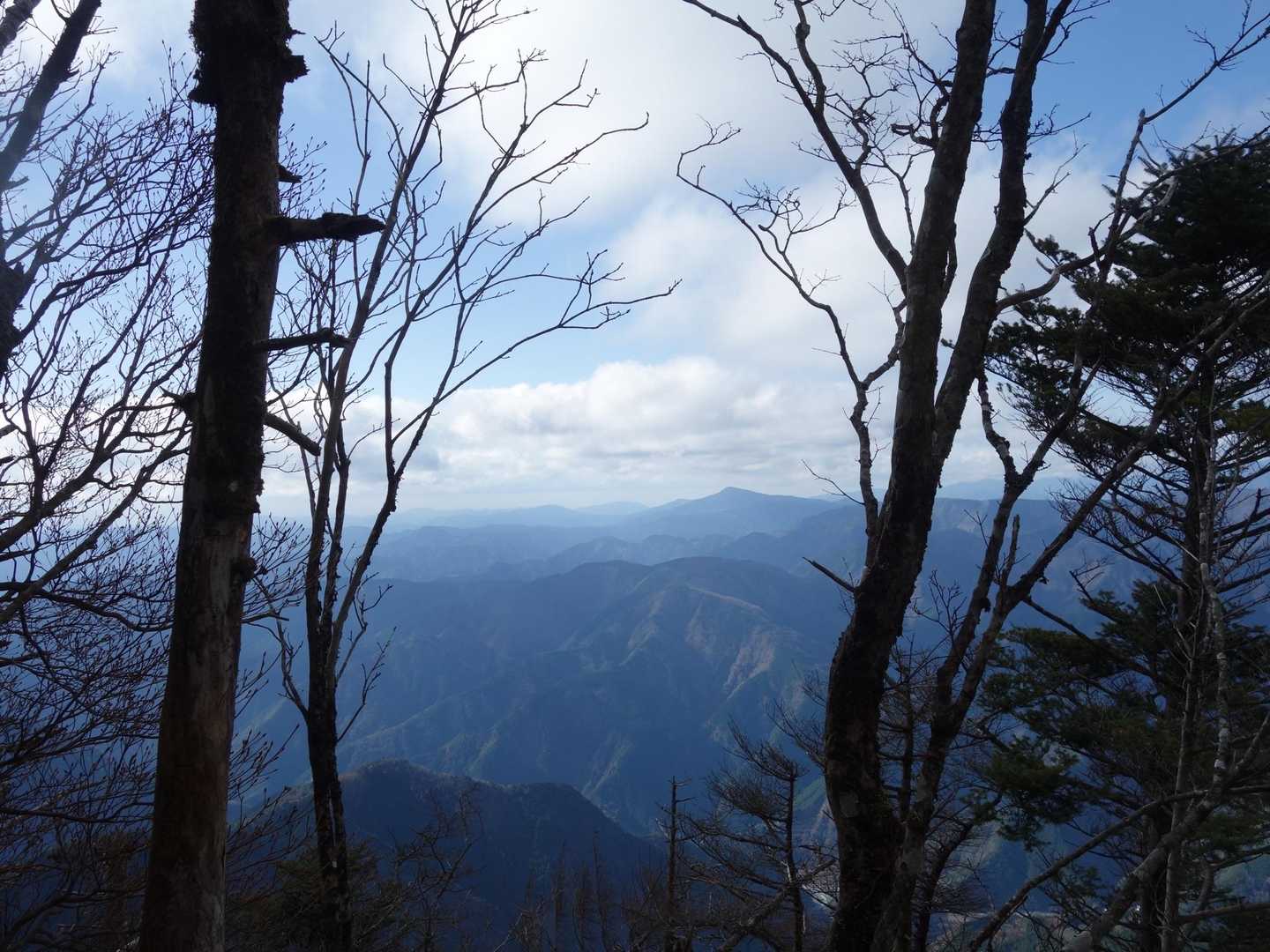 景色見えた