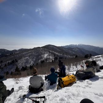 雲海を見ながらランチ🍙