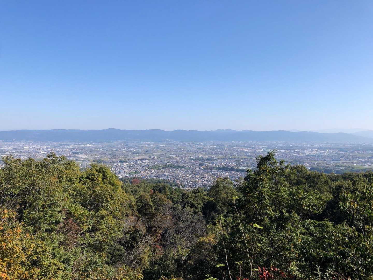 東生駒駅-東生駒1バス停-椚峠-神武峯-榁木峠-矢田峠-J 縦走コースの写真