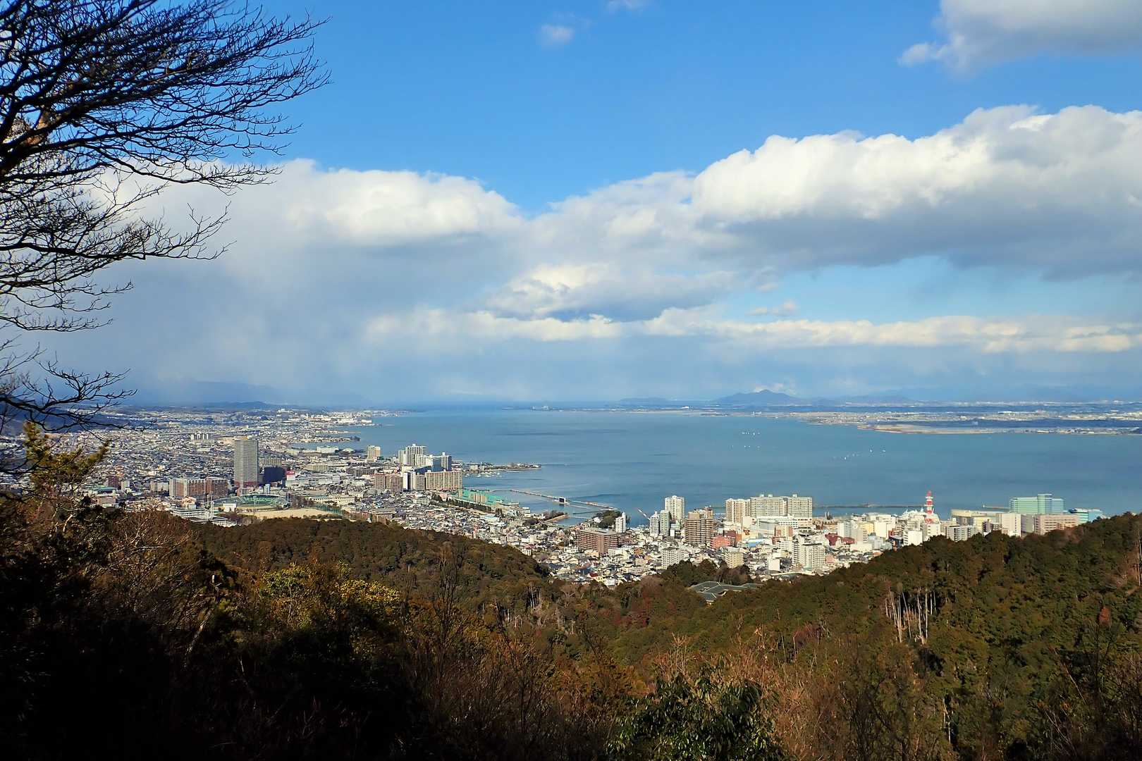 これですよ～！見たかった琵琶湖の景色！ほんと美しい絶景！