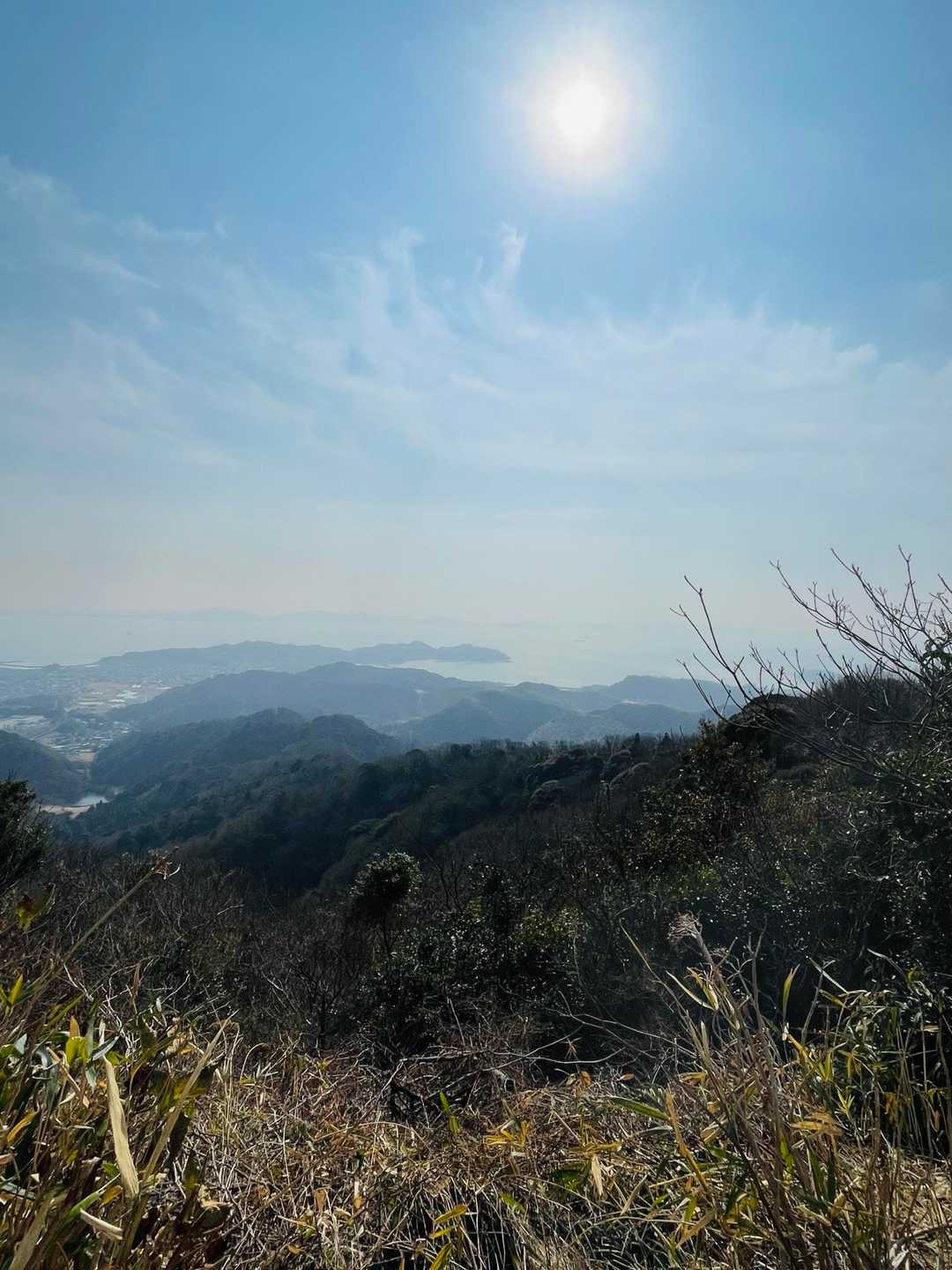 モヤがかかっていたのが残念😢
スッキリしてたらなかなかの景色ですよ♪