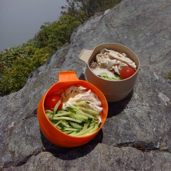 冷やし中華とおろし蕎麦
