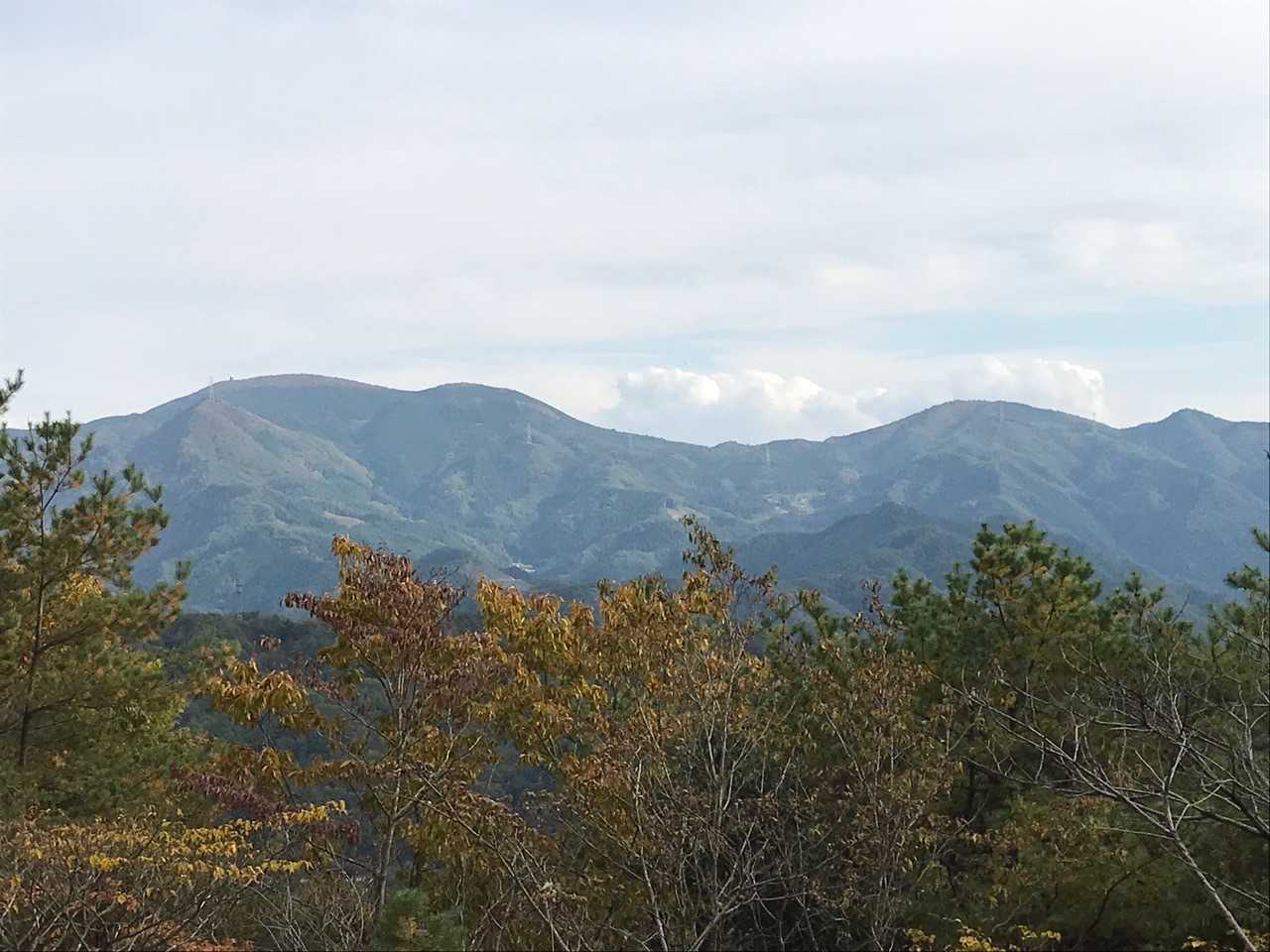 向峠バス停-小五郎山 往復コースの写真