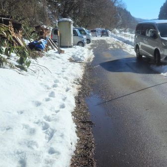 猿毛駐車場ゴール